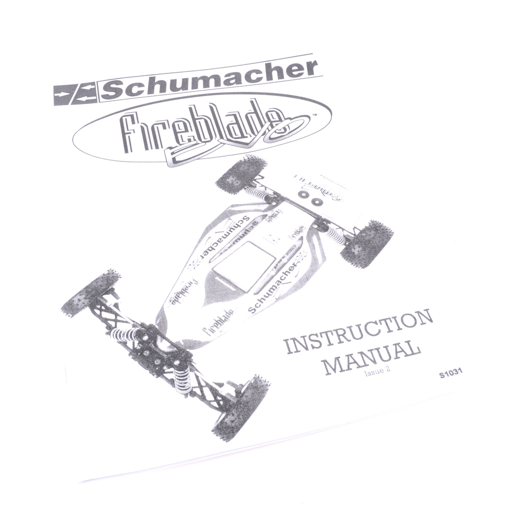 Schumacher Instr Manual - Fireblade EVO-2 (U2422)