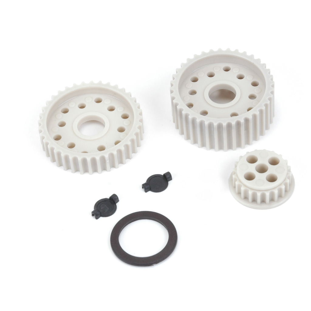 Schumacher Pulleys; Fr; Rr; 20t - Mi1 (U2445)