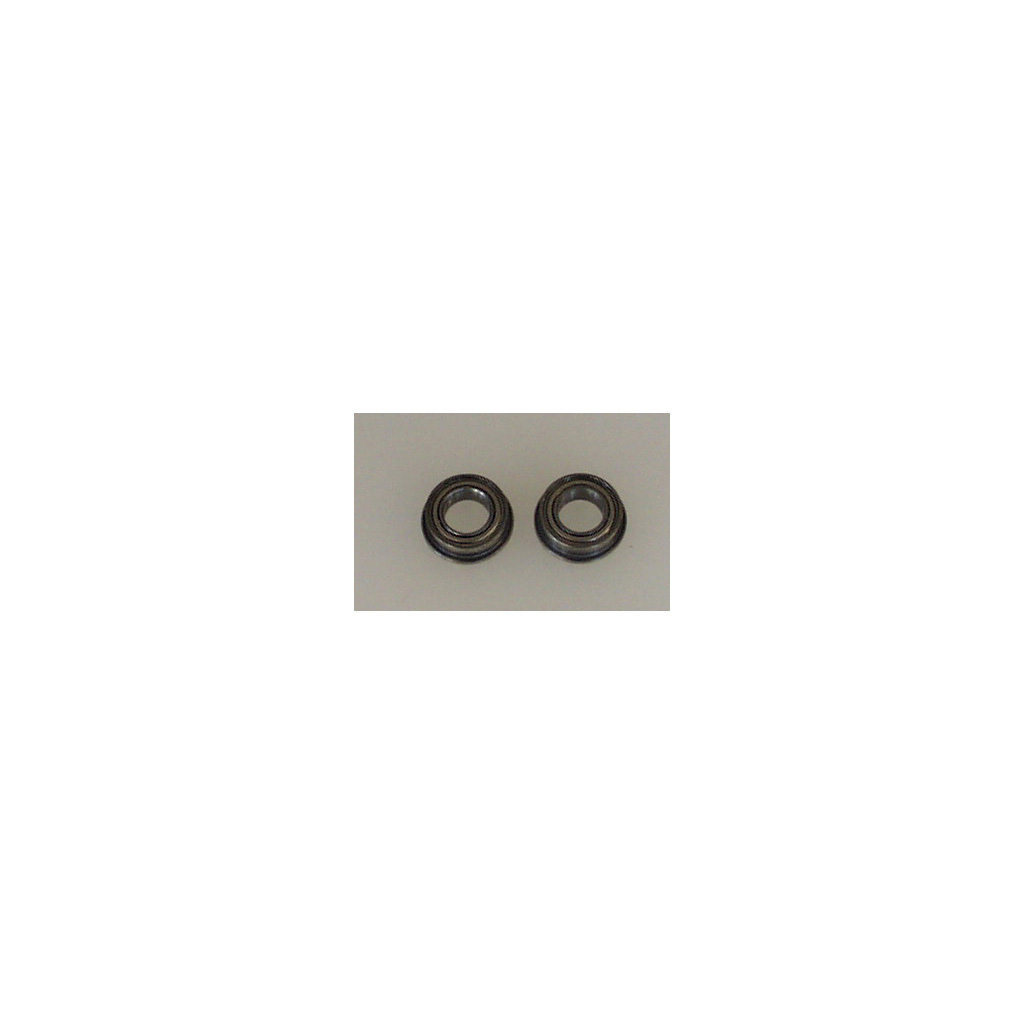 Schumacher Ball Bearing - 5x9x3 Red Sealed Flanged - (pr) (U2495)