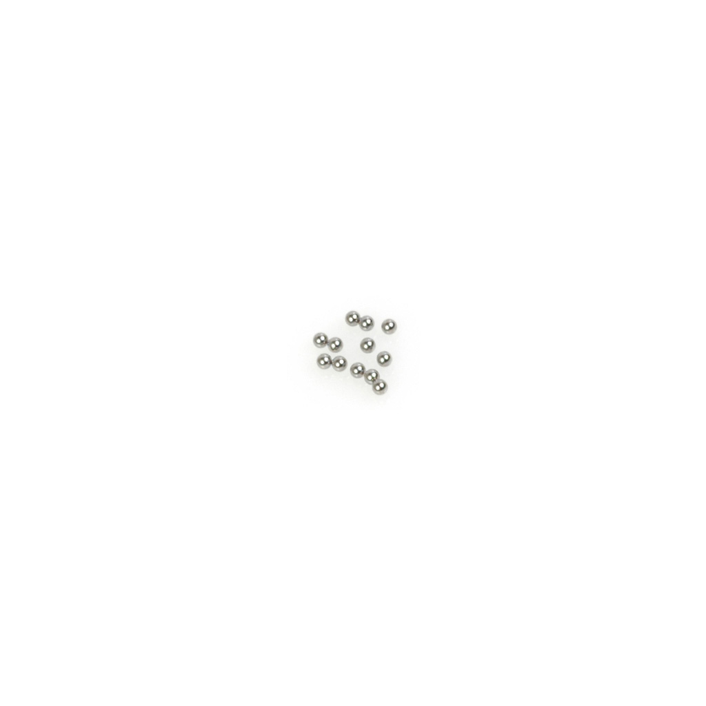 Schumacher Diff Balls; 2.5mm Chrome Steel (pk 12) (U2542)