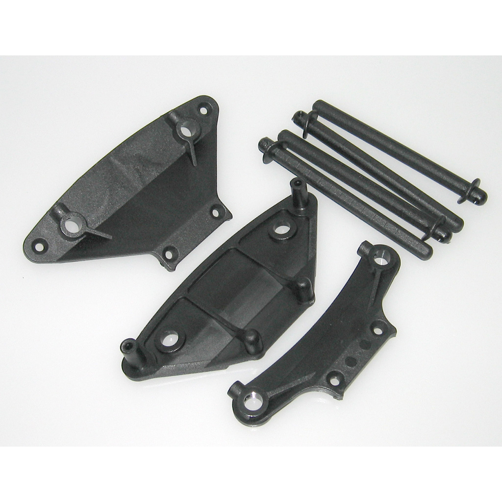 Schumacher Bumper and Body Mounts - Mi2/EC (U2735)