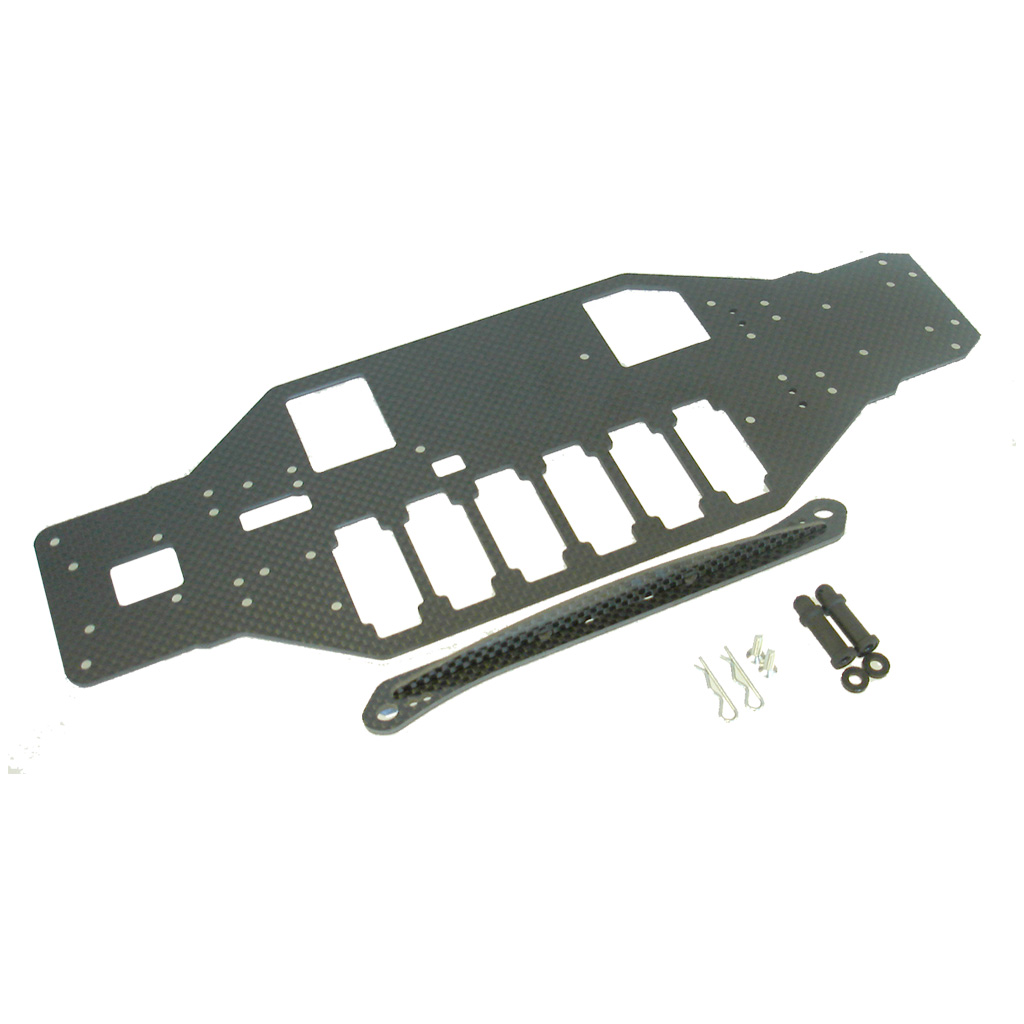 Schumacher C/F Teemu 3700 Chassis Set - Mi2/EC (U2846)