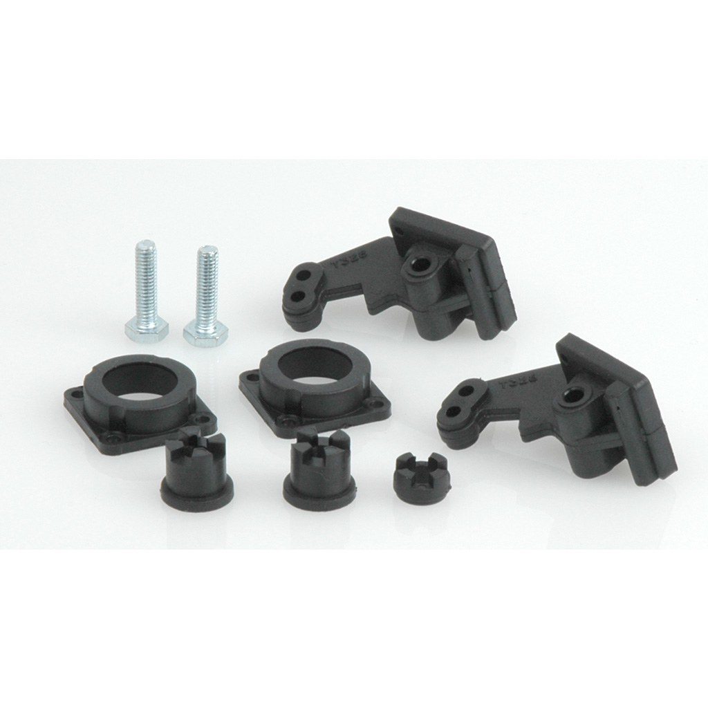 Schumacher Front Hub Carrier and Axle - Rascal (pr) (U3056)