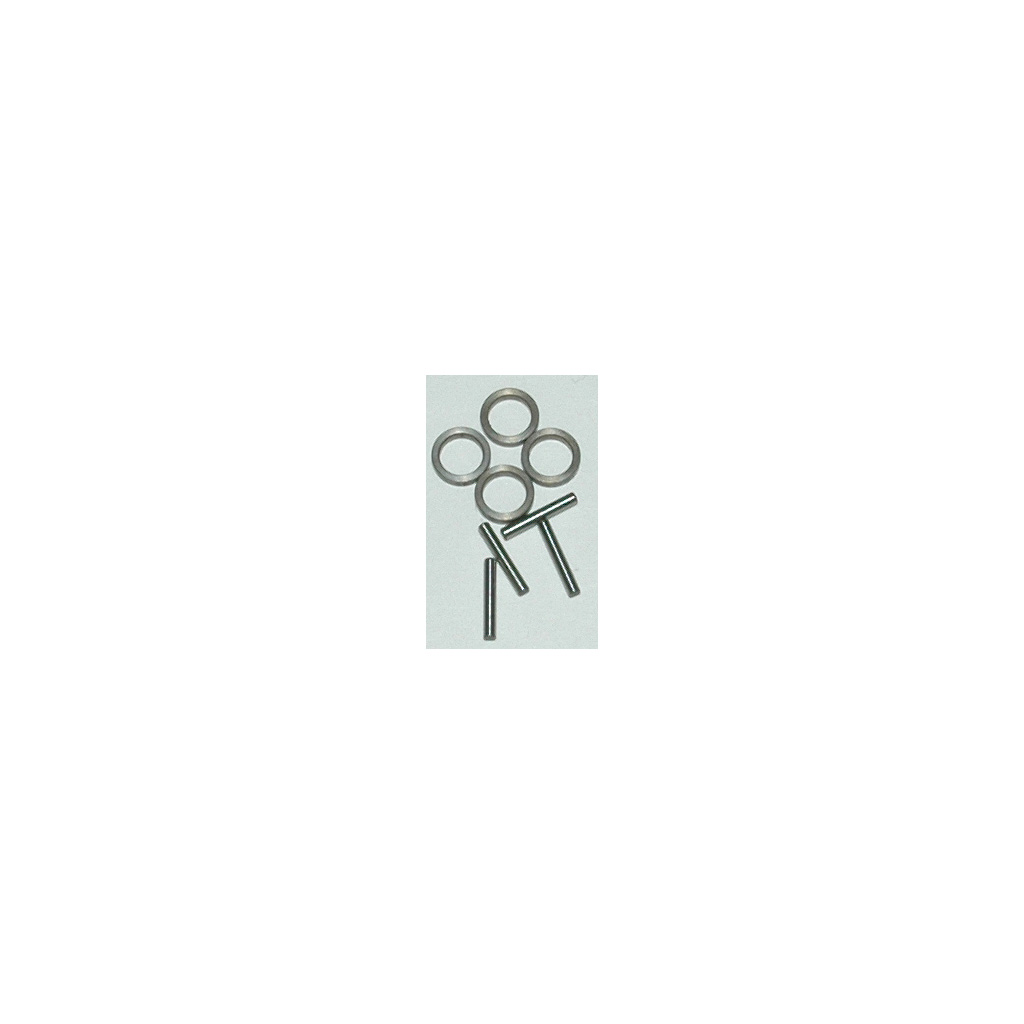 Schumacher Pins and Shims; Axle 4pr - Mi3-Mi7,FT8 (U3170)
