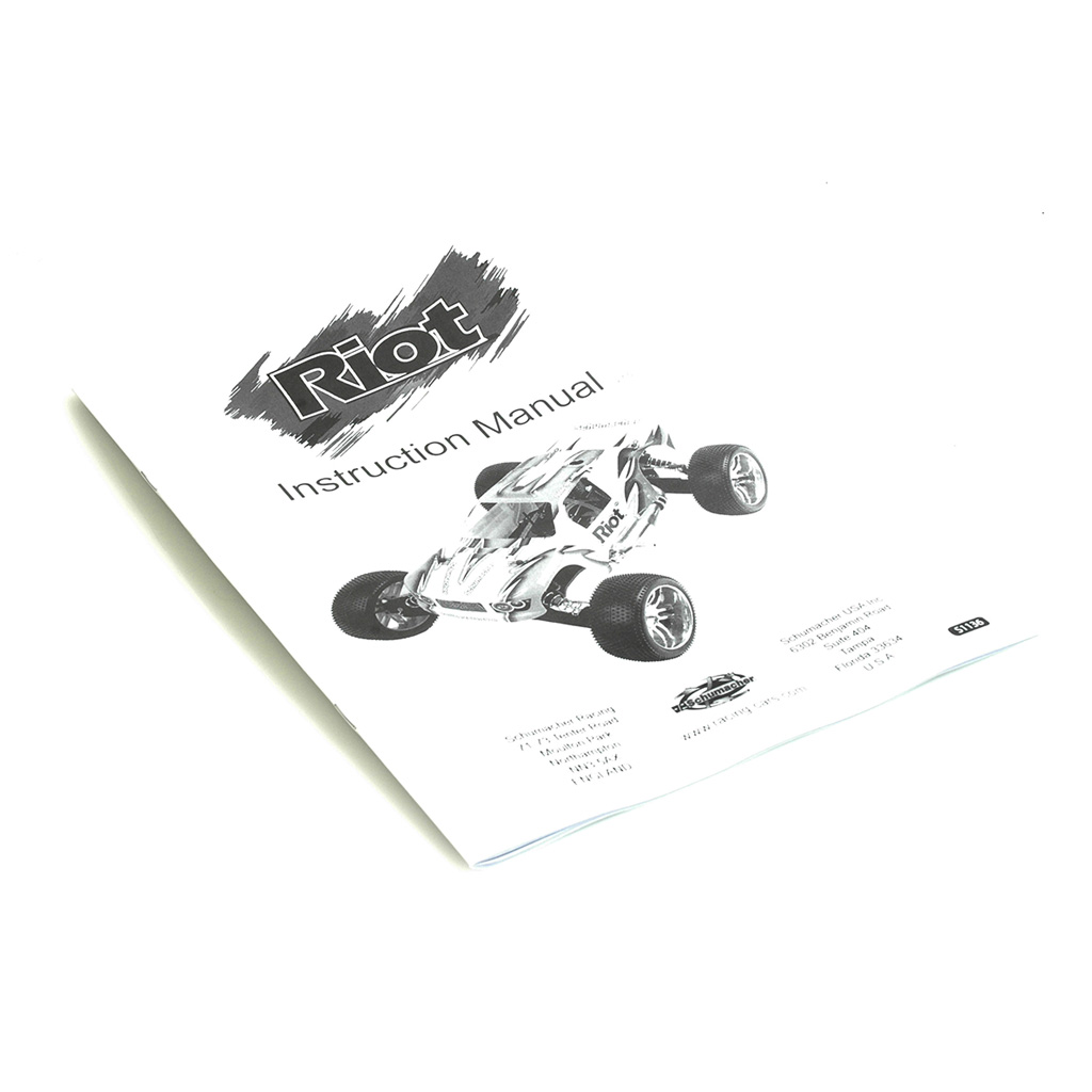 Schumacher Instr Manual - RIOT (U3173)