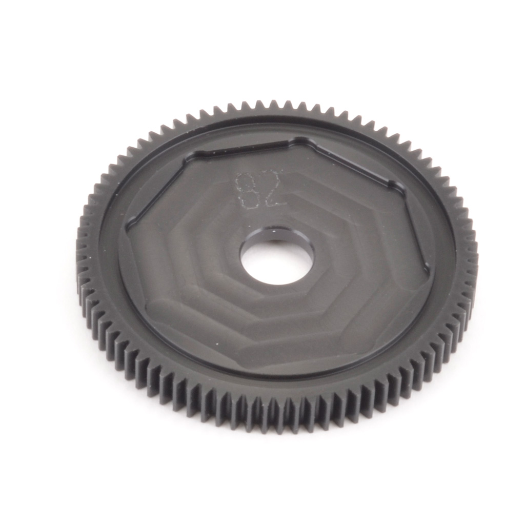 Schumacher Gear; CNC 82t Spur - 2/4 Plate Slipper (U3350)