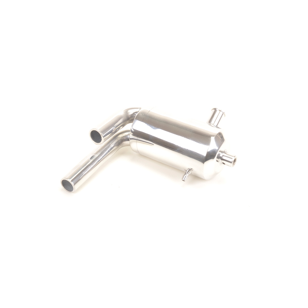 Schumacher Silencer; polished alloy - 36 Twin (U3543)