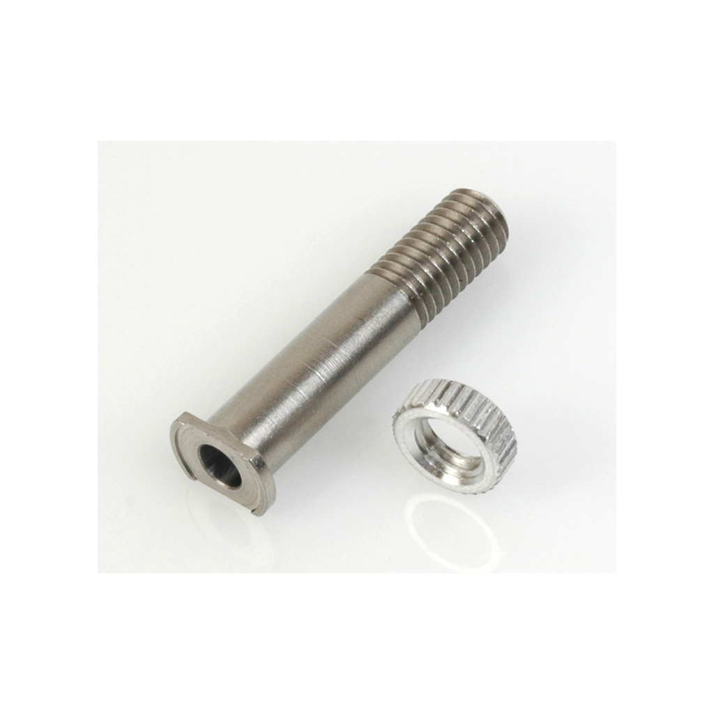 Schumacher Steering Post; Tube and Nut - 36 Twin (U3546)