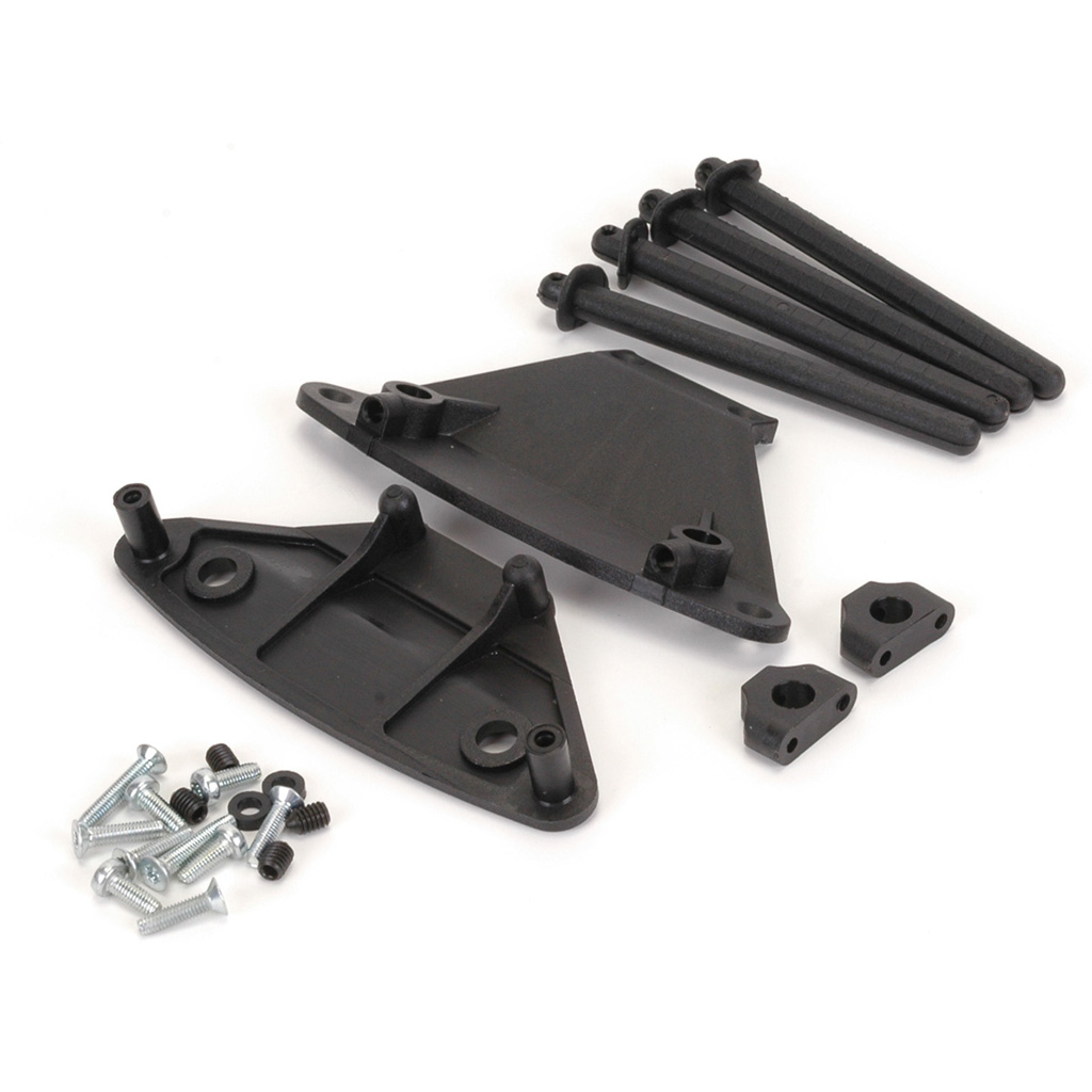 Schumacher Bumper and Body Mounts - Mi1/v2 (U3806)