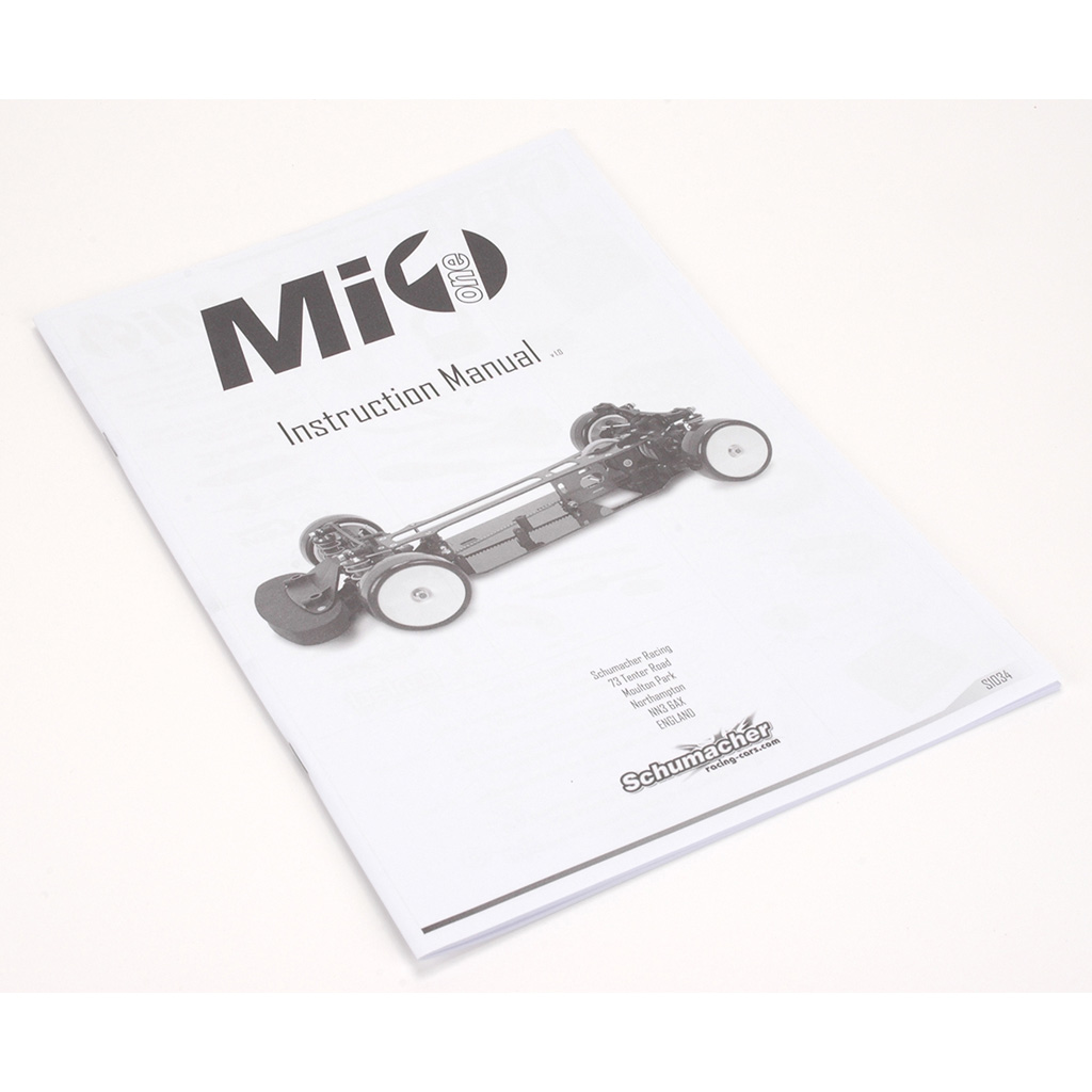 Schumacher Instr Manual - Mi1 (U3807)
