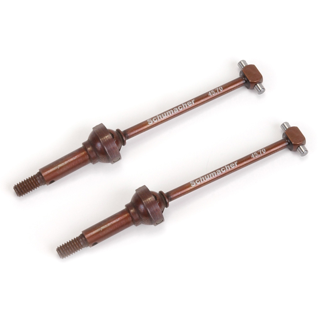 Schumacher Driveshaft; Steel Front pr- Mi4CX/L (U3823)