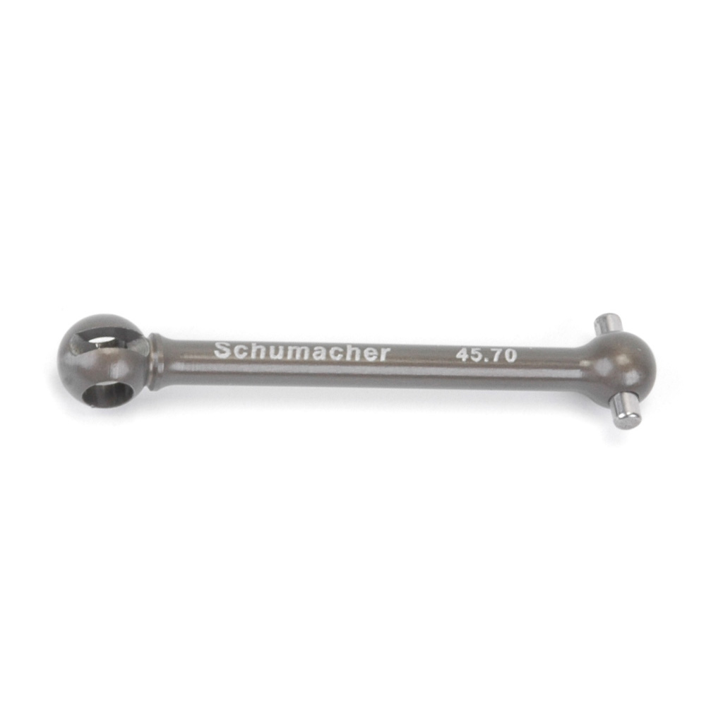 Schumacher Driveshaft; Alloy Bone Front 1pc - Mi4CX-Mi6 (U3841)