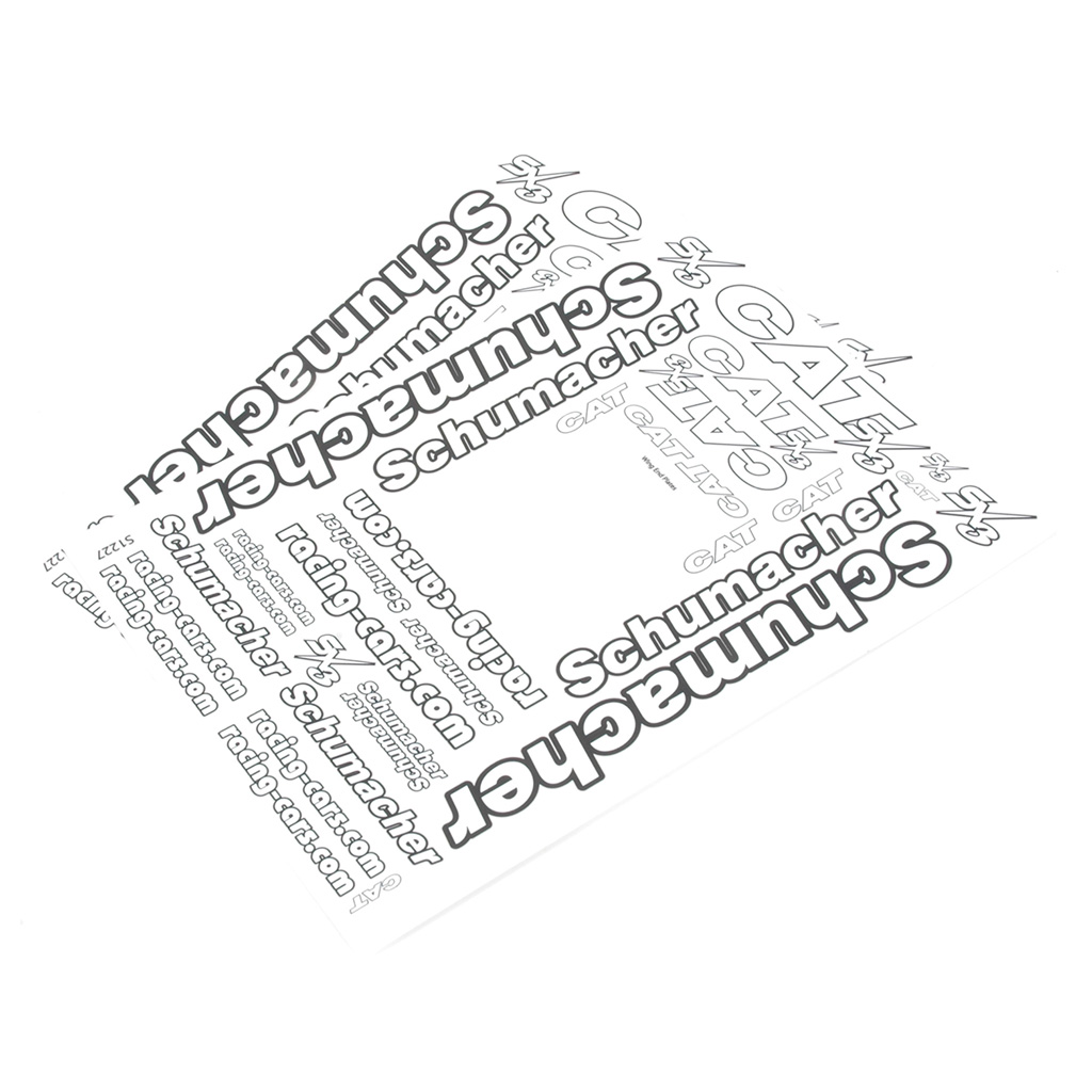 Schumacher Decal Sheet - CAT SX3  pk2 (U3892)