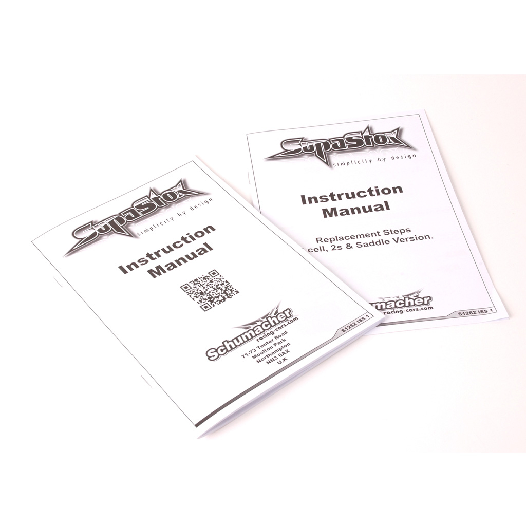 Schumacher Manuals - SupaStox (U3971)