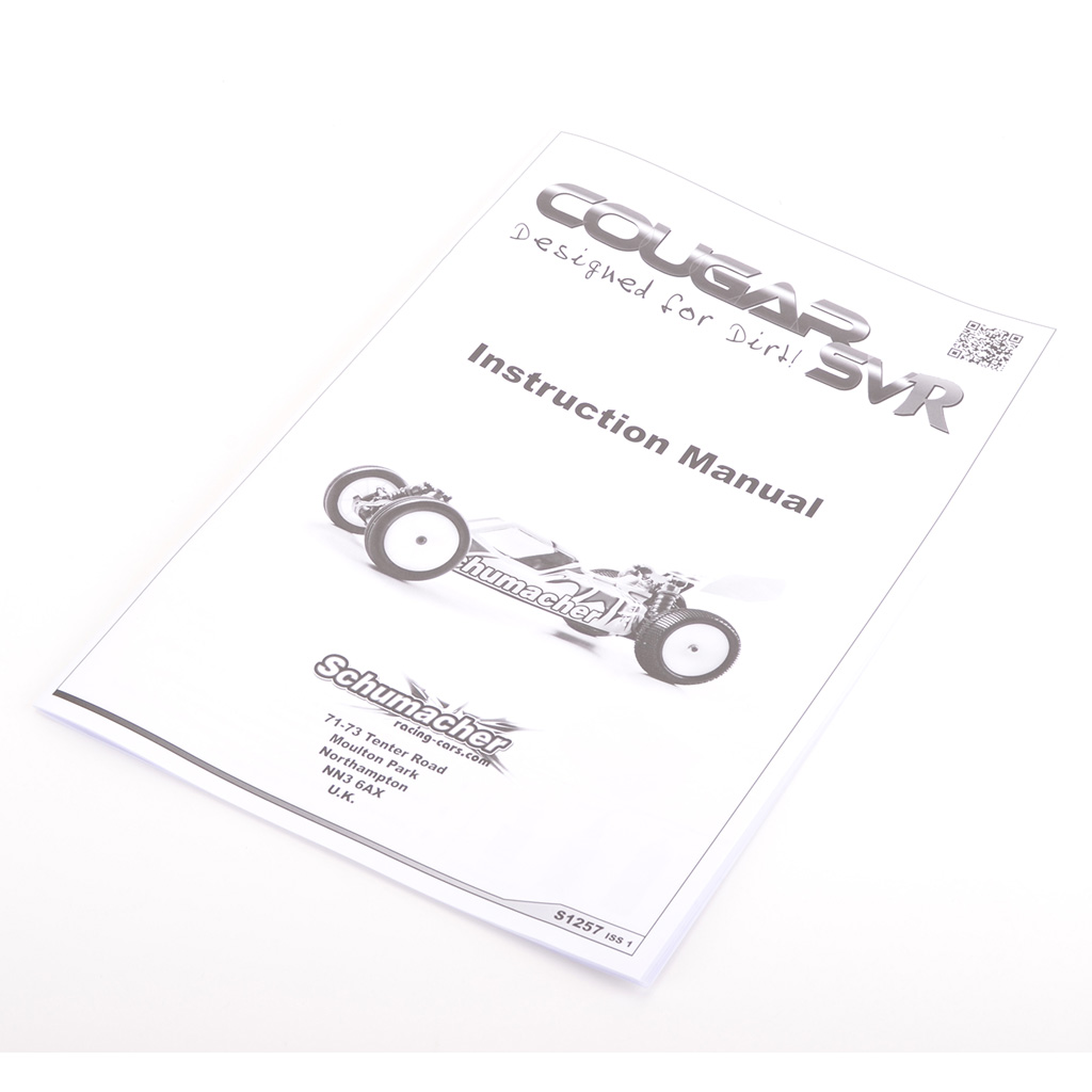 Schumacher Manual - Cougar SVR  (U4067)