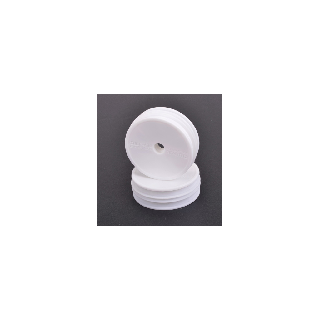 Schumacher Wheel Front Slim 2WD - Flexlite White - pr (U4104)