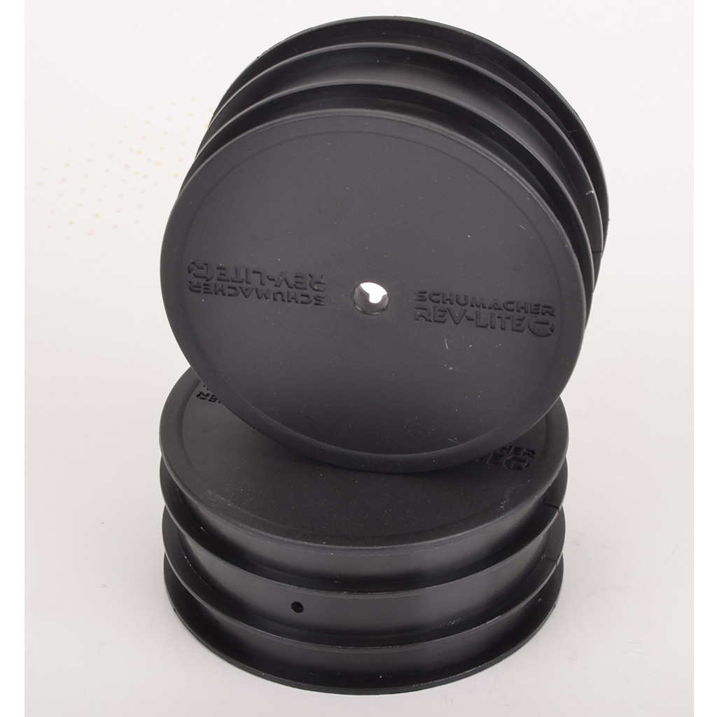 Schumacher Wheel; Front Black - CAT K1 - pr (U4131)