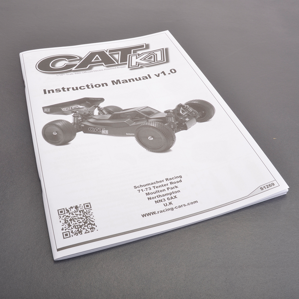 Schumacher Instruction Manual - CAT K1 (U4148)