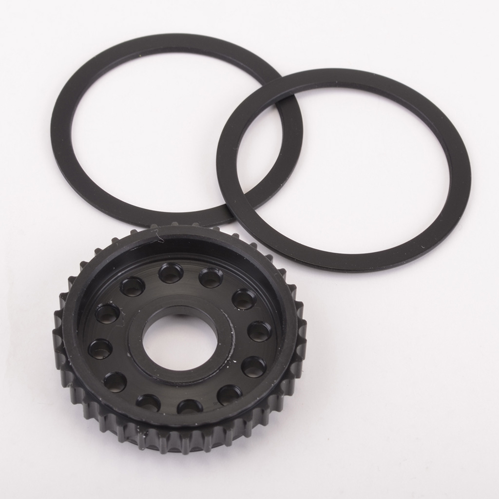 Schumacher Ball Diff Pulley &amp; Fences - K1/Aero,K2,KF/2 (U4196)