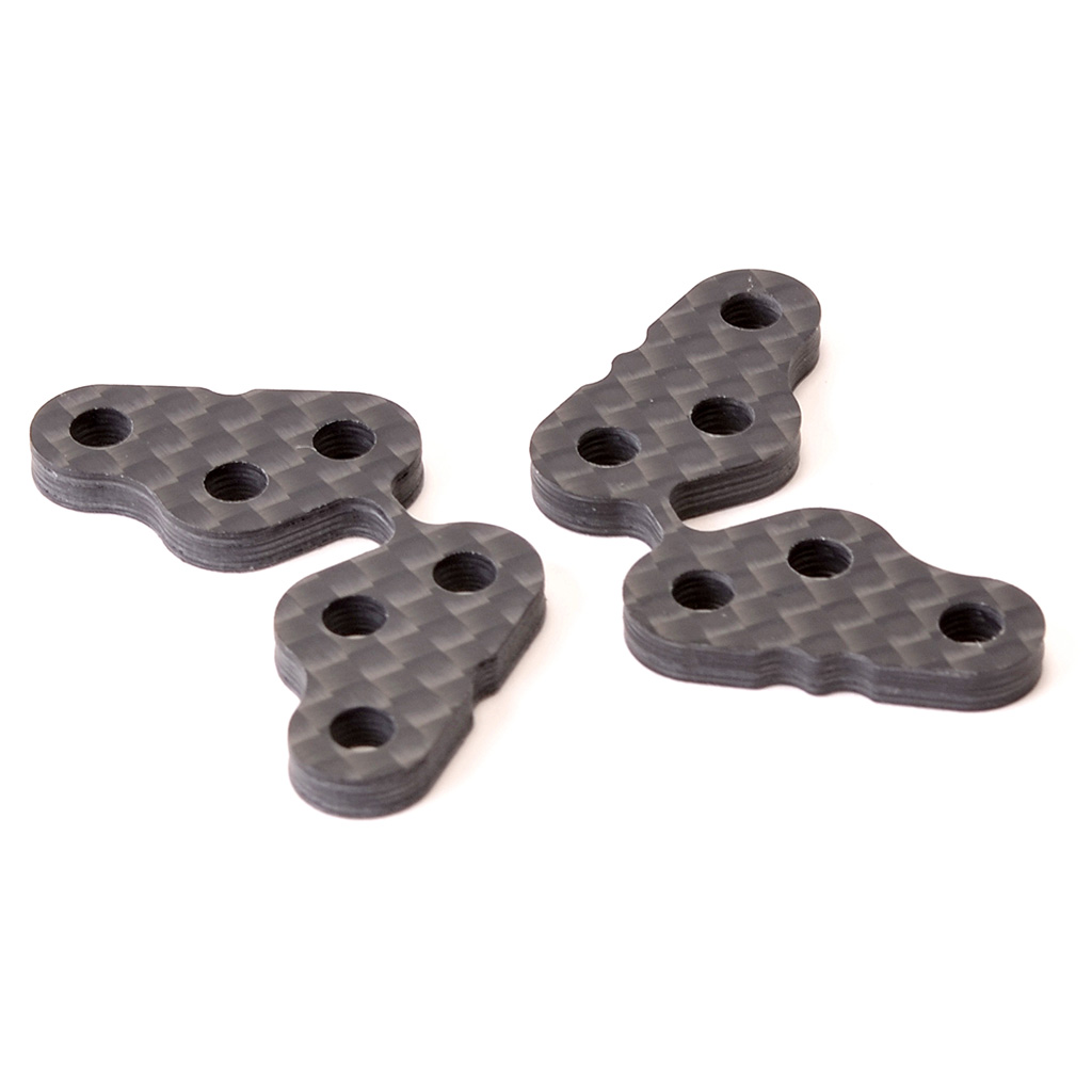 Schumacher C/F Optional Rear Hub Arm Set 2pr - Mi5,Mi6/evo (U4295)