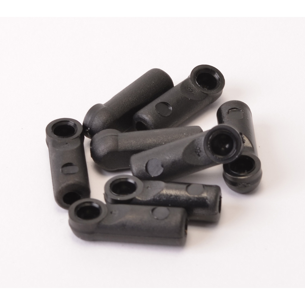 Schumacher Ball Socket Long (Black) - pk8 (U4303)