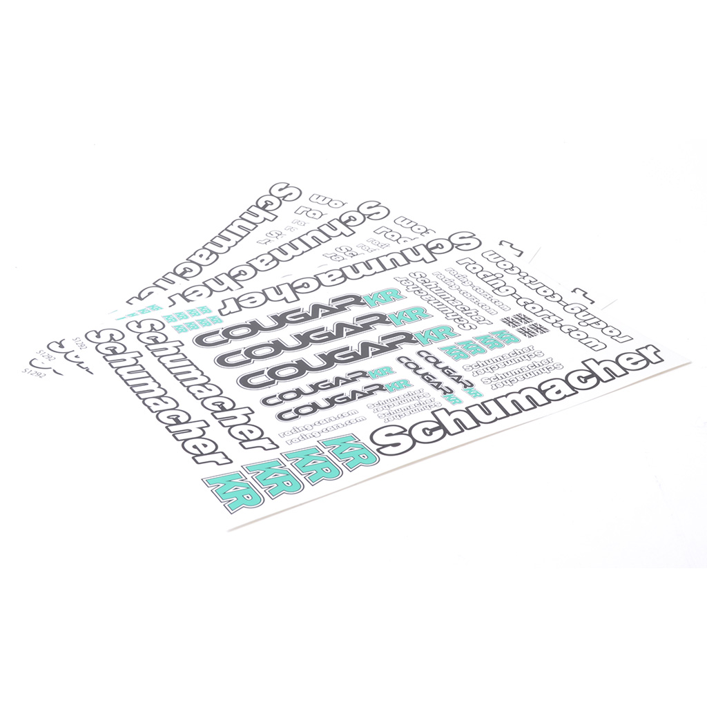 Schumacher Decals - Cougar KR - pk3 (U4372)