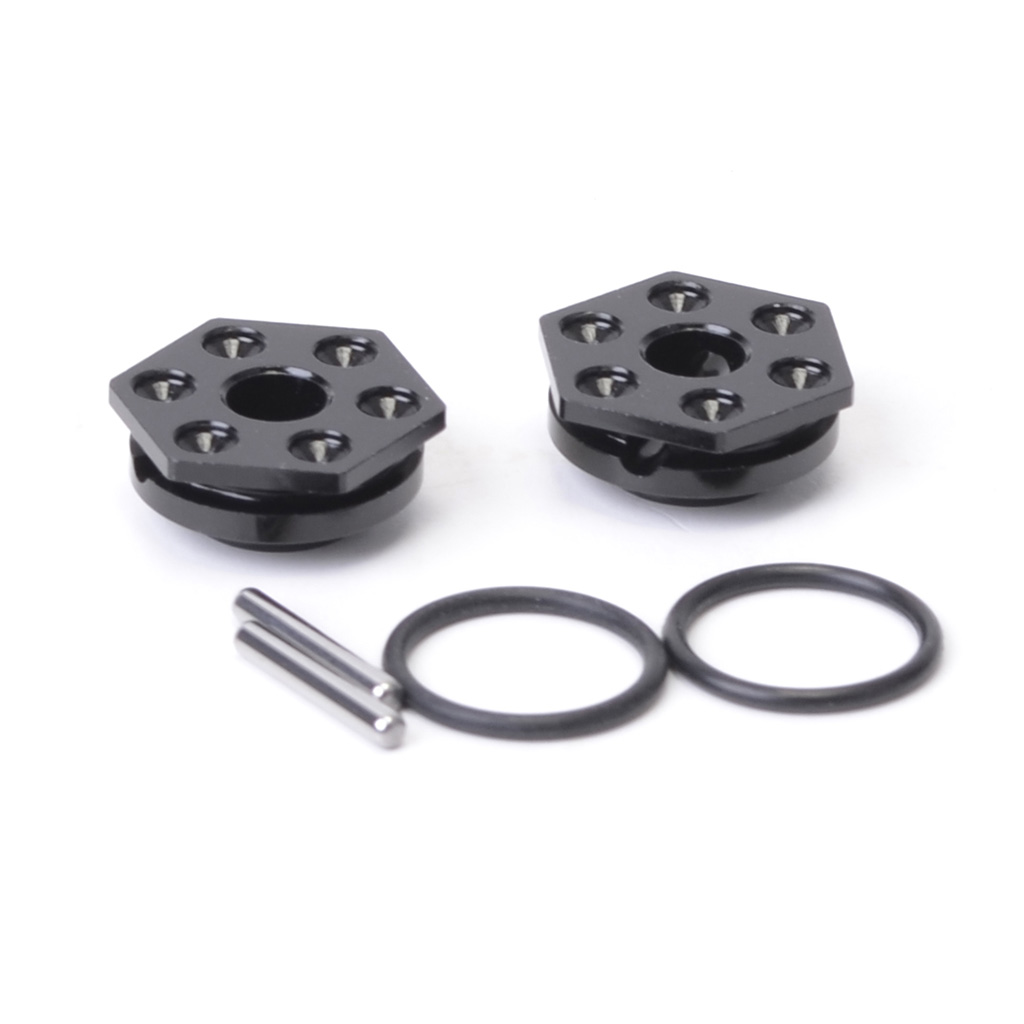 Schumacher Alloy Wheel Hex Front - 2WD -pr (U4389)