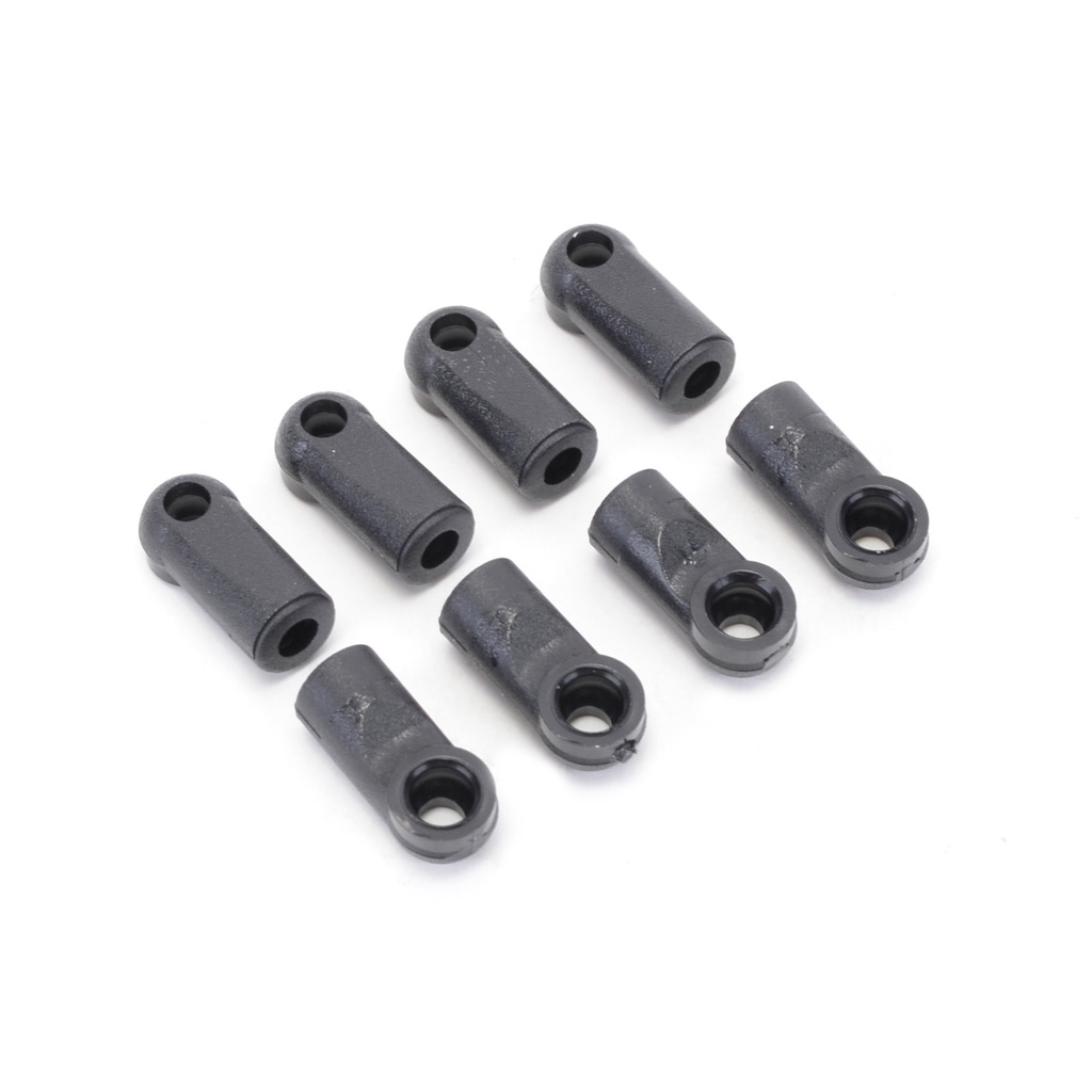 Schumacher Ball Sockets Long Pro Black pk8 (U4547)