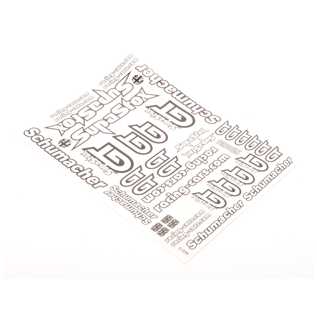 Schumacher Decal Sheet - SS GT (U4632)