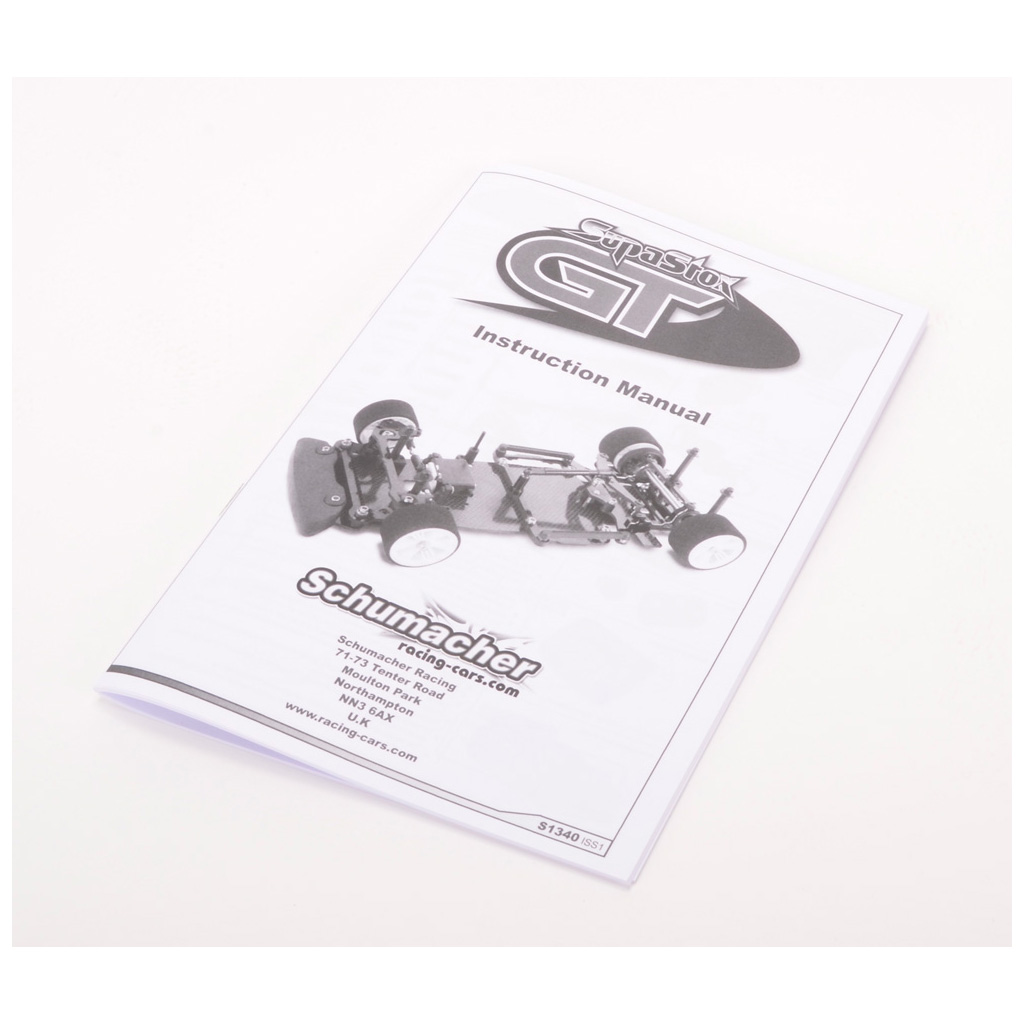 Schumacher Manual - SS GT (U4641)