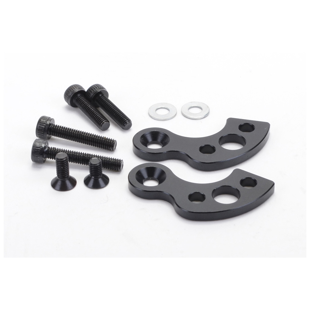 Schumacher Motor Spacer 2.5mm - GT12 (2 pcs) &amp; screws (U4709)