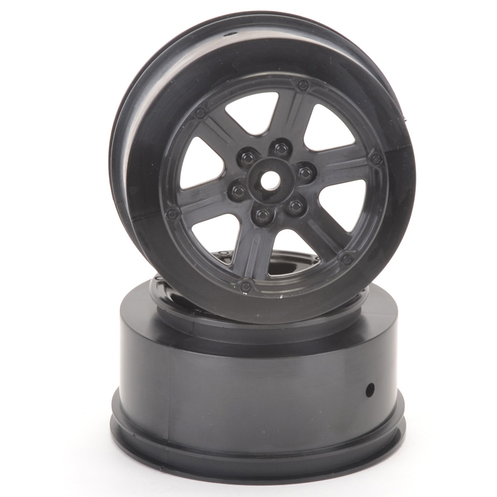 Schumacher Short Course Wheel - Black +3 offset pr (U4733)