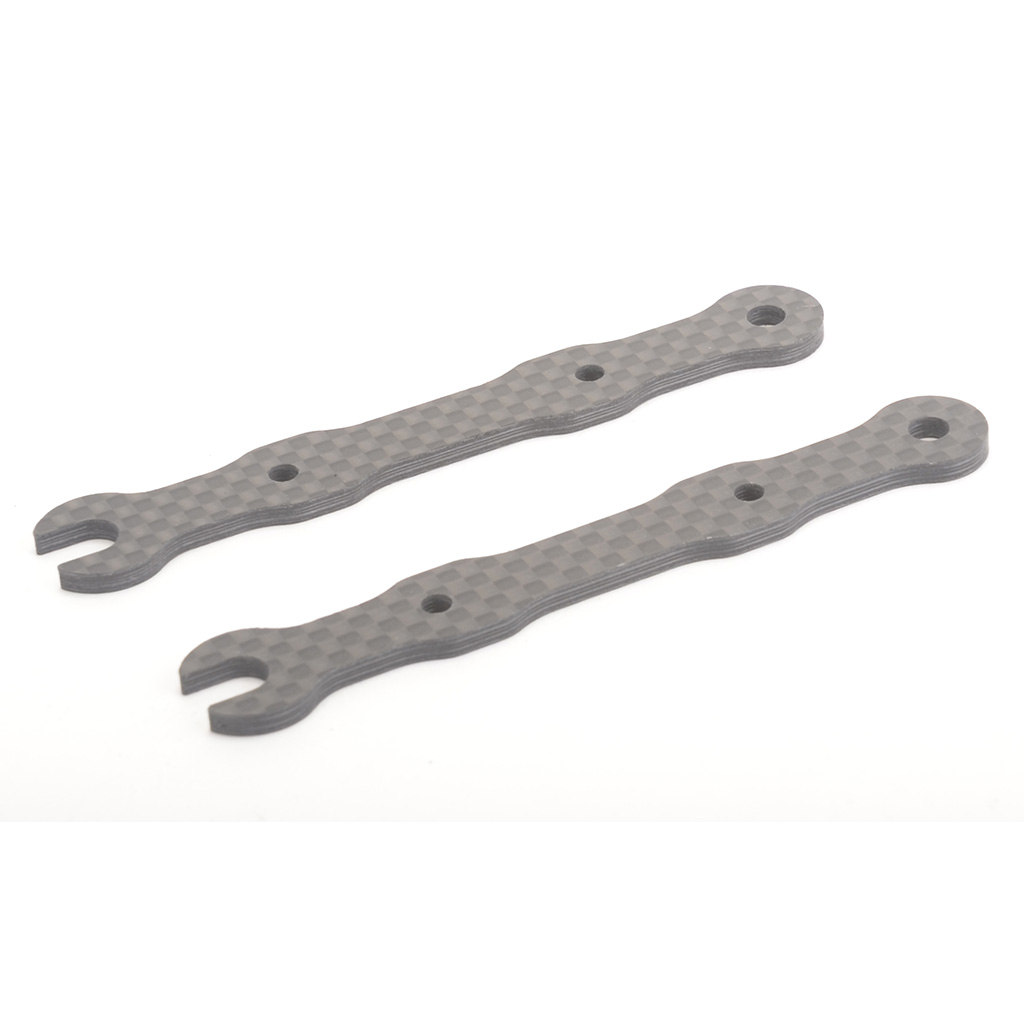 Schumacher C/F Saddle Lipo Strap - CAT K2 - (2pcs) (U4768)