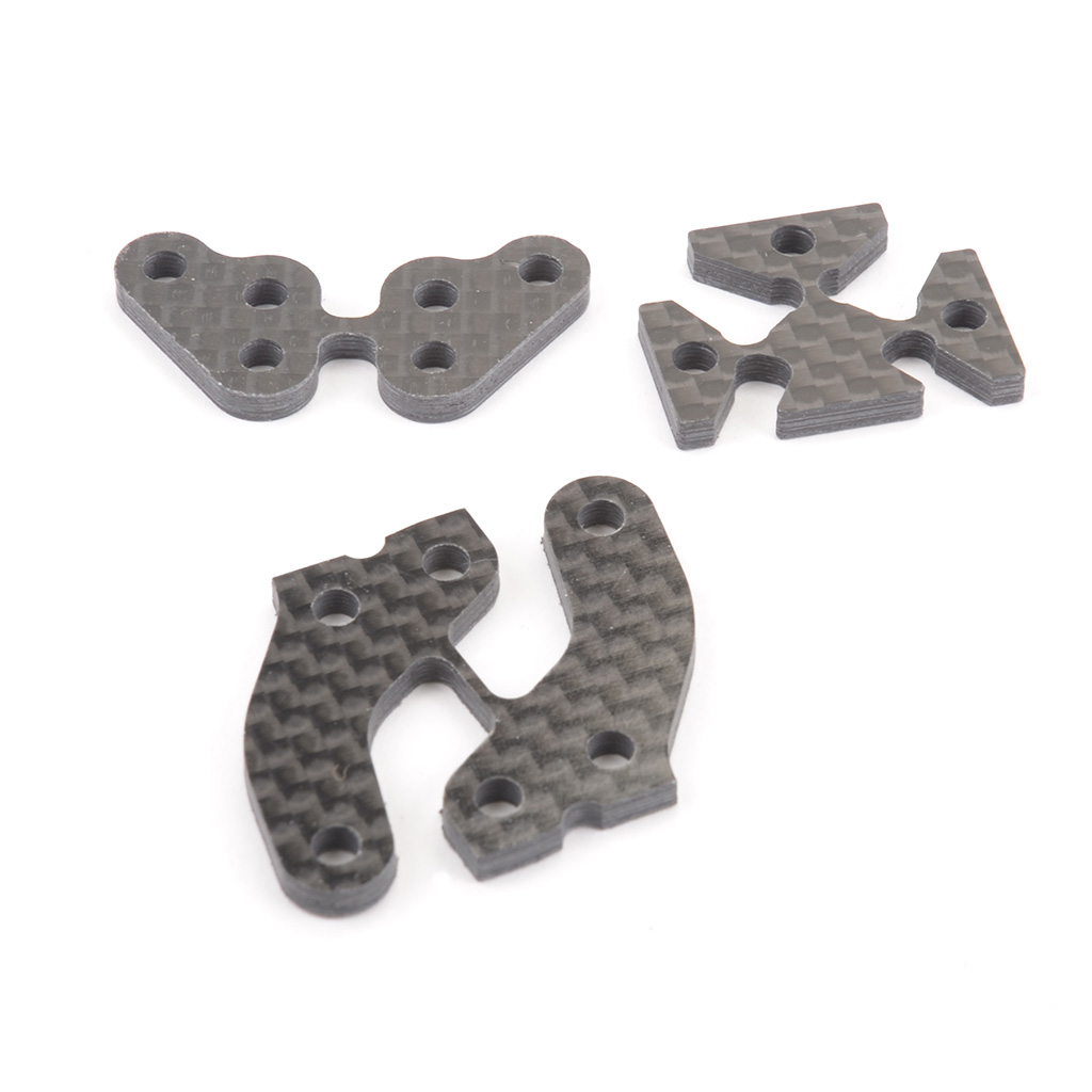 Schumacher C/F Steering, Lockstop &amp; Rear Hub Arm kit-Mi6/evo (U4871)