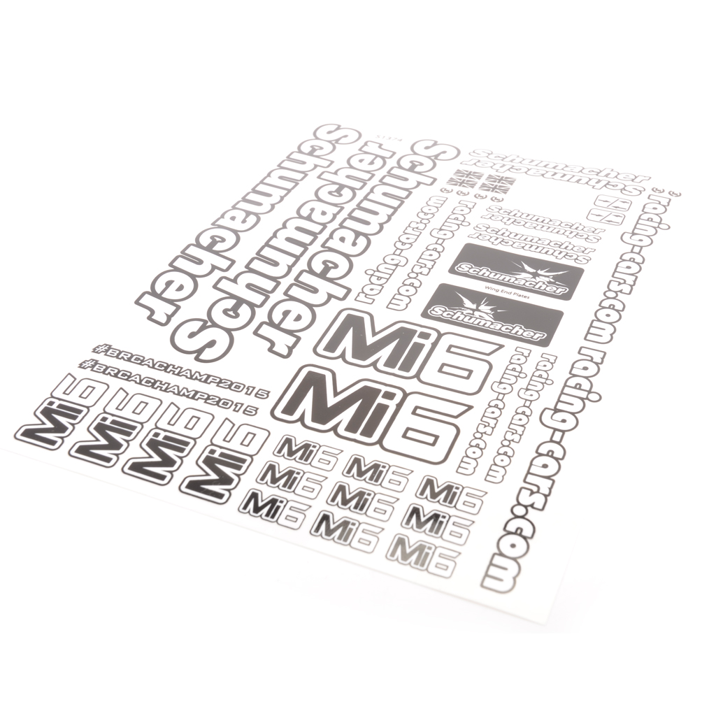 Schumacher Decal sheet - Mi6 (U4940)