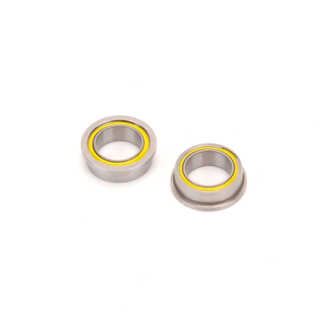 Schumacher Ball Bearing - 1/4x3/8x1/8 Flanged Yellow - (pr) (U4980)