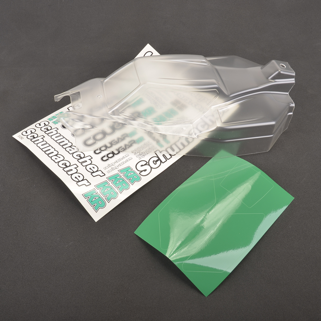 Schumacher Bodyshell + Window Mask - Cougar KR (U5118)