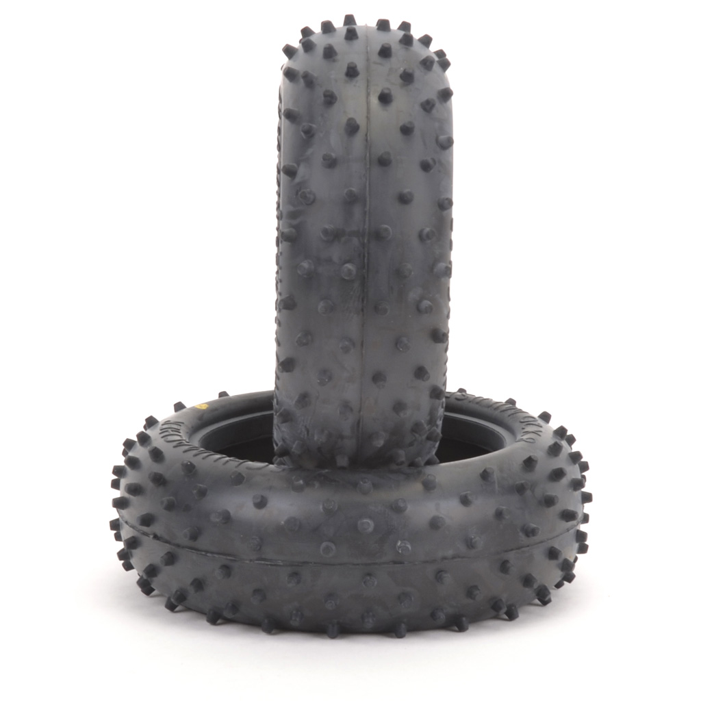 Schumacher Mini Spike 2; Front Tyres - Green - 2.2 (pr) (U6515)