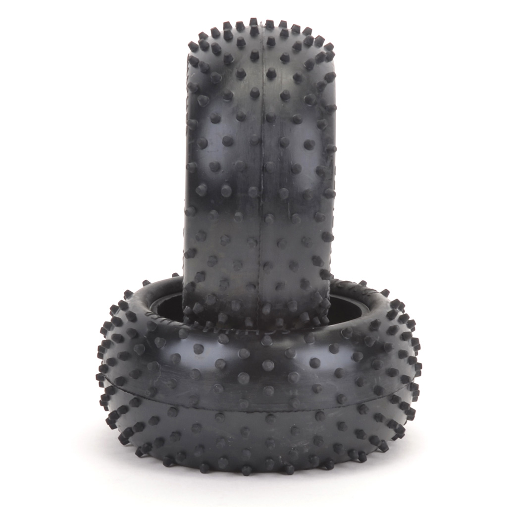 Schumacher Mini Spike 2; Rear Tyres - Green - 2.2 (pr) (U6516)