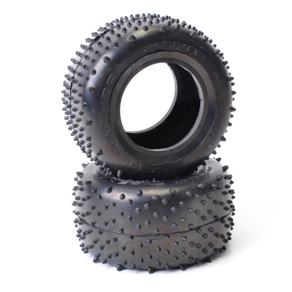 Schumacher Mini Spike - Yellow - Truck Tyres (pr) (U6706)