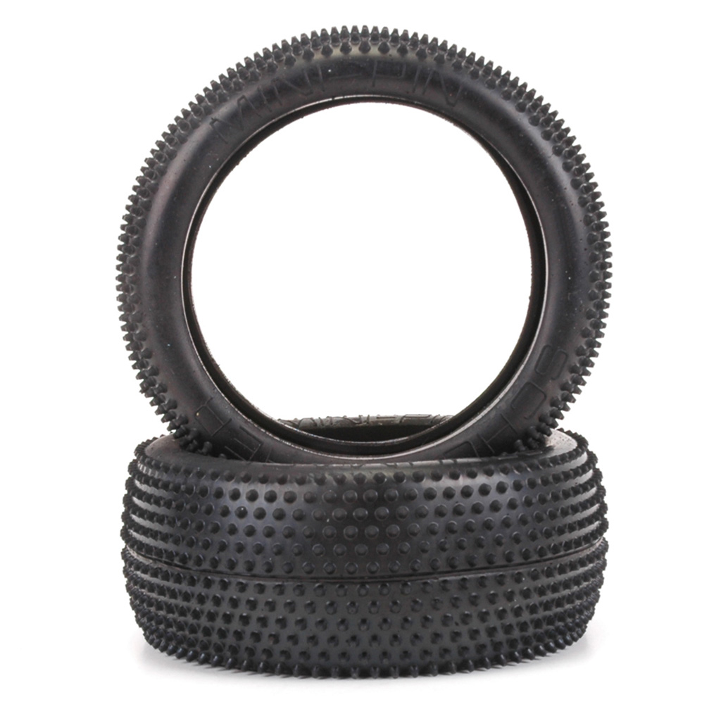 Schumacher MINI PIN 1/8th Tyre - Silver  (pr) (U6725)