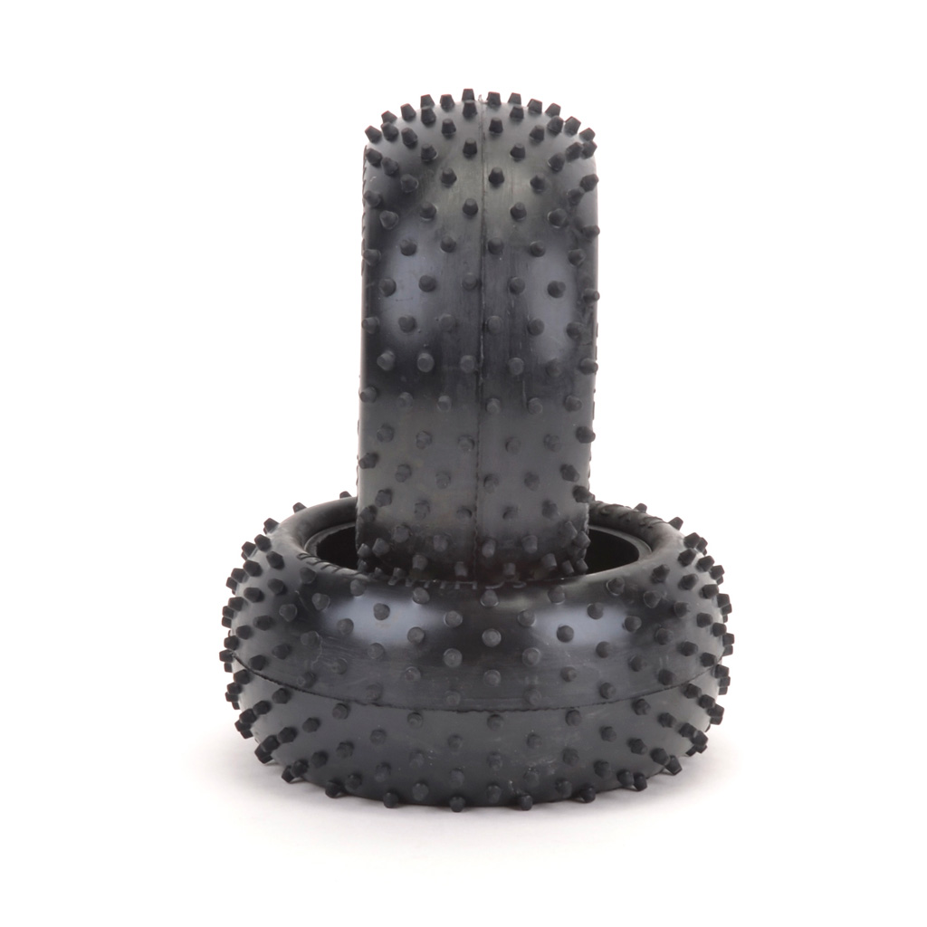 Schumacher Mini Spike 2; Rear Tyres - Silver (pr) (U6763)