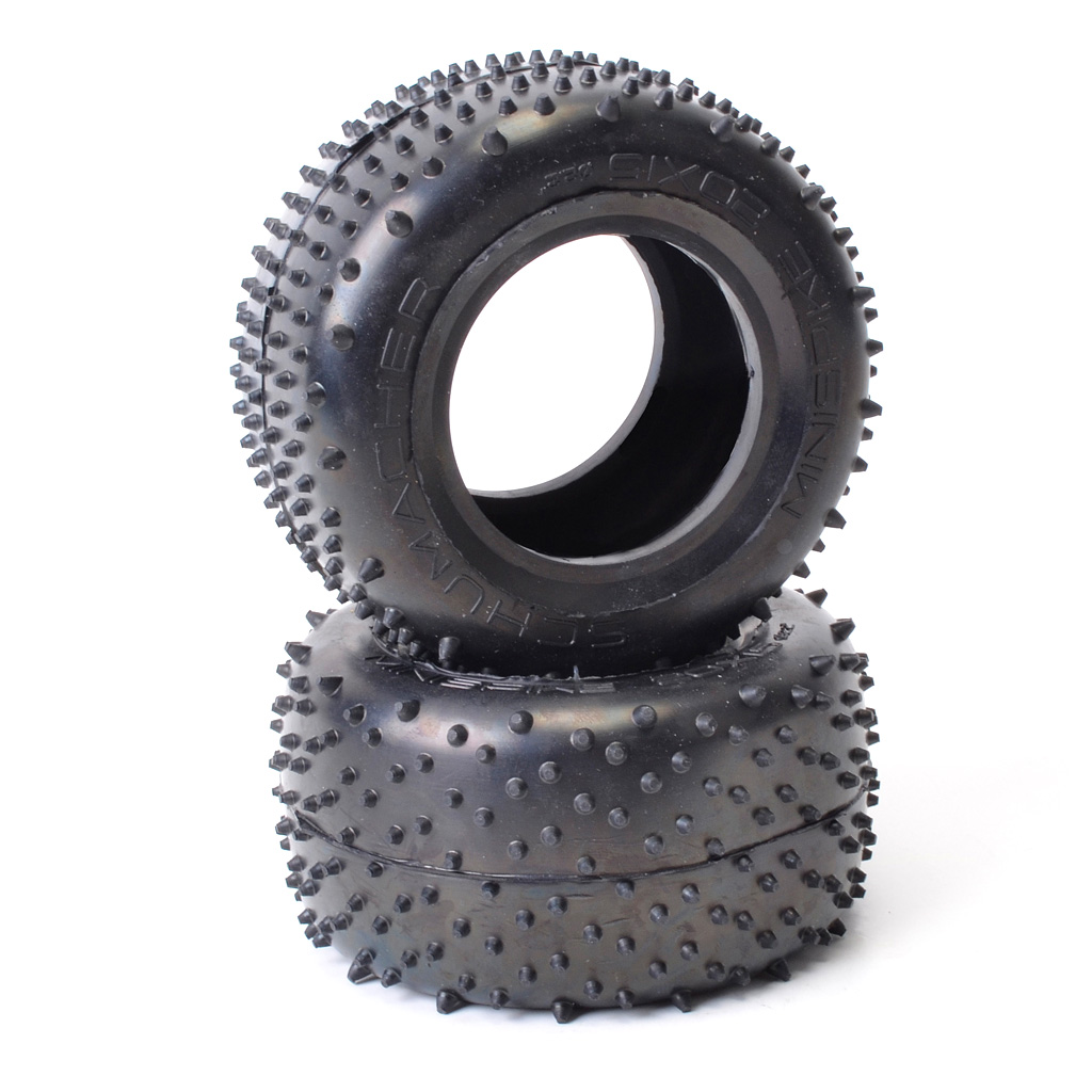 Schumacher Mini Spike - Silver - Truck Tyres  (pr) (U6785)