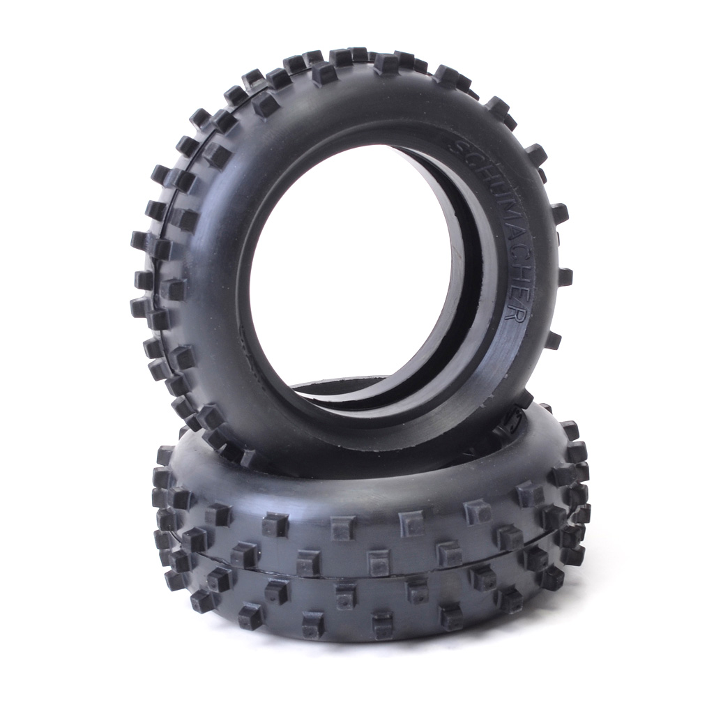 Schumacher Block - Front Tyres - Yellow - CAT  pr (U6787)