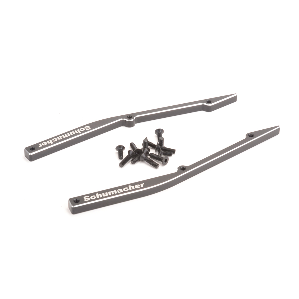 Schumacher Alloy Sidepods (pr) - 2WD (U7098)