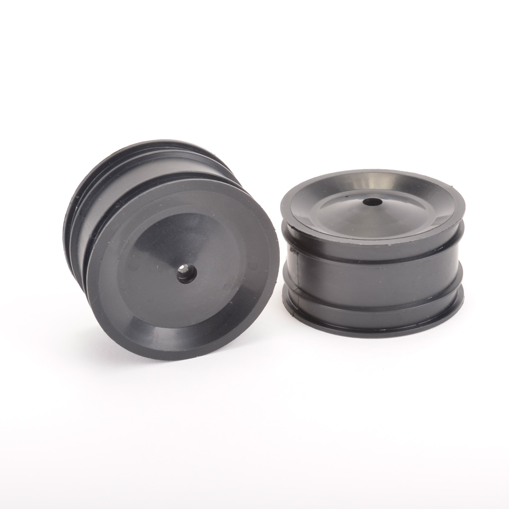Schumacher Rear Wheel Black (pr) - CAT XLS (U7181)