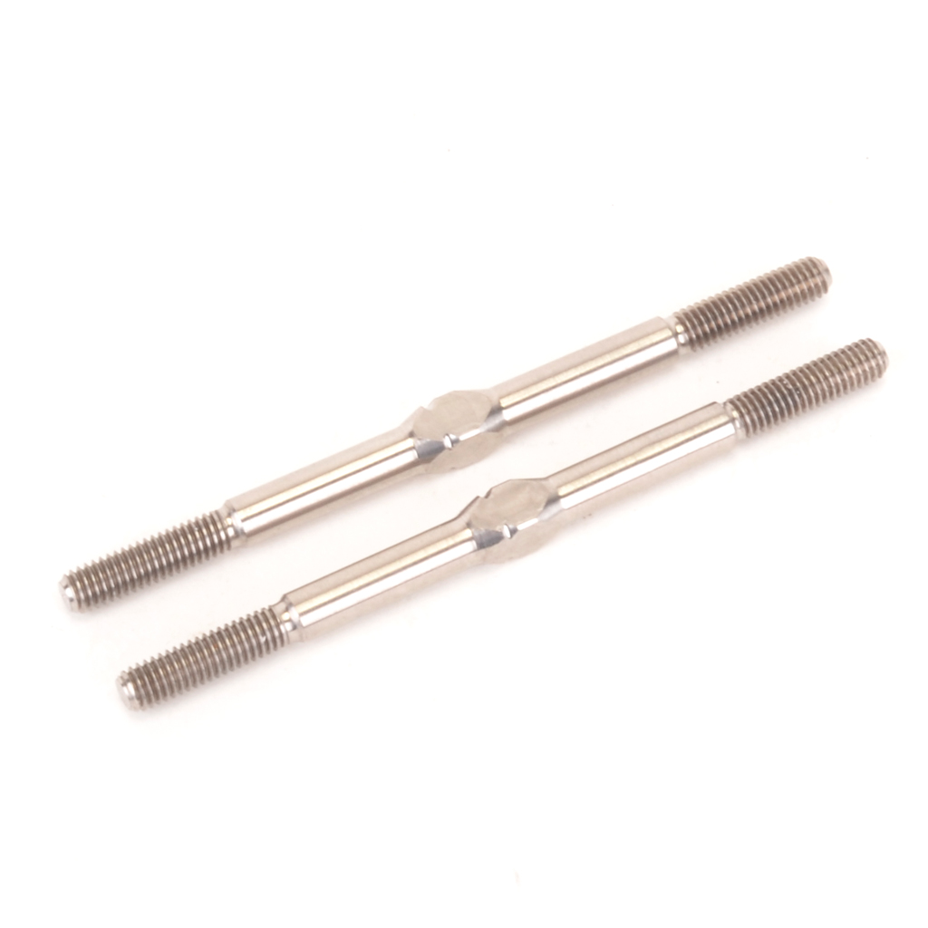 Schumacher Titanium Turnbuckle - 53mm - Silver - pr (U7318)