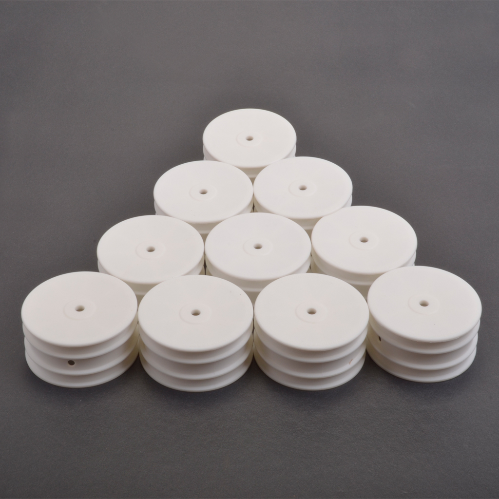 Schumacher Wheel Front 4WD - White - 5pr (U7468)