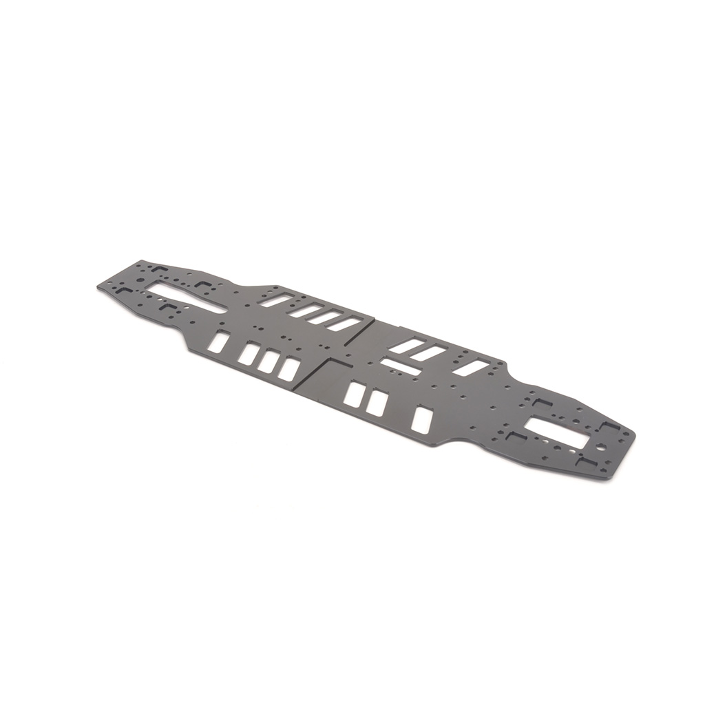 Schumacher Alloy Chassis Mid Motor 2.0mm v2 - Mi7 (U7819)
