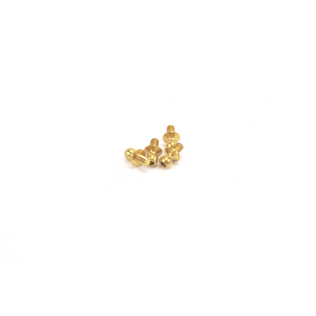 Schumacher Titanium Ball Stud Low (Ultra Short) (pk4) (U7828)